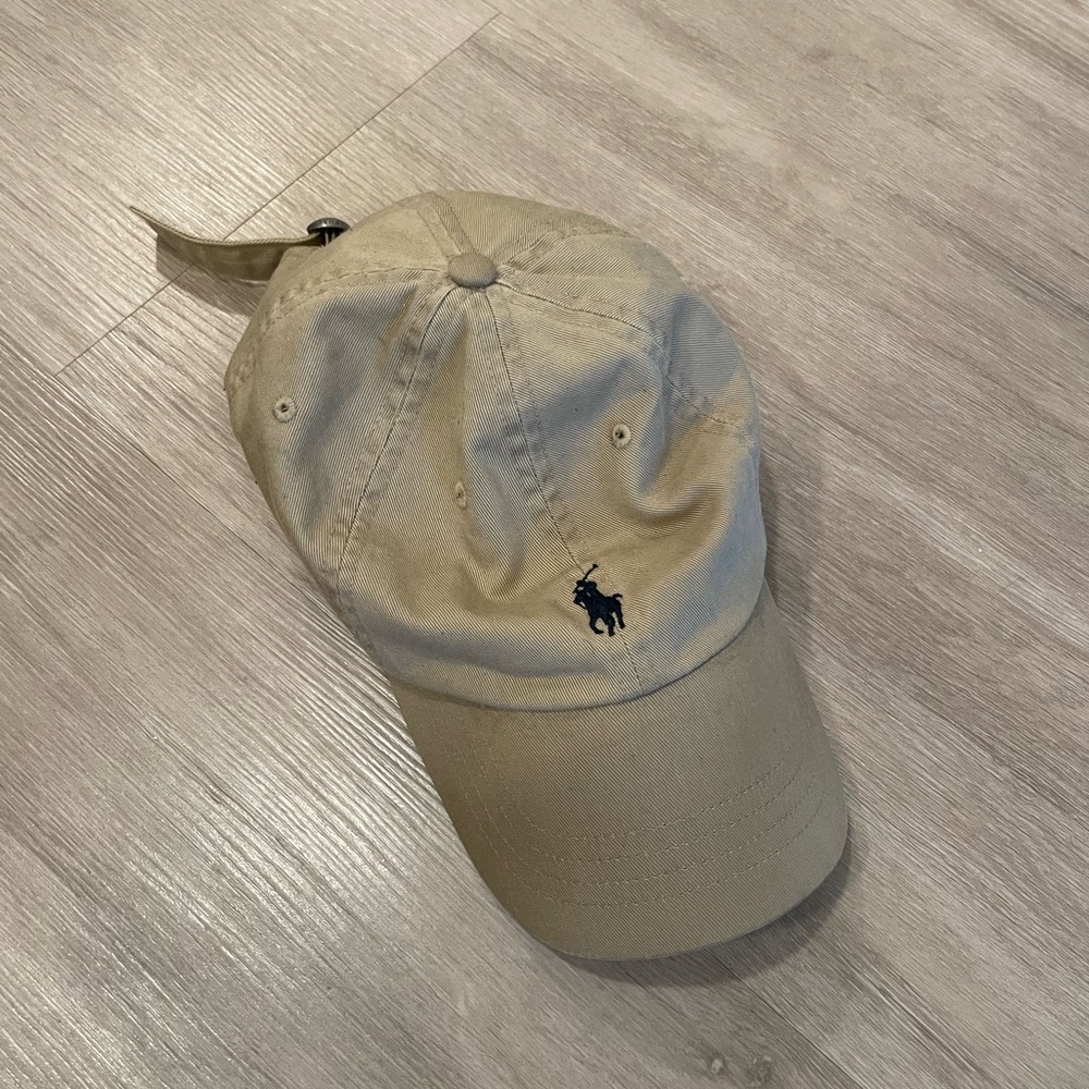 Light Brown Ralph Lauren Hat